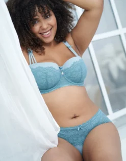 BH "Jill" Dusty Green -Angebote SUGARSHAPE Store sugarshape balconette bh jill dustygreen front editorial single full 1