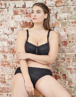 BH "Sienna" Black -Angebote SUGARSHAPE Store sugarshape balconette bh sienna black front editorial single full 3