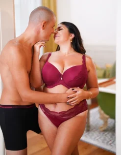 Boxershorts-Set Mix -Angebote SUGARSHAPE Store sugarshape bh highpanty pure divine bordeaux boxershorts front editorial double full 1