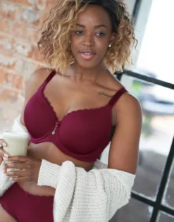 BH "Pure Basic" Bordeaux -Angebote SUGARSHAPE Store sugarshape bh pure basic bordeaux front editorial single full 3