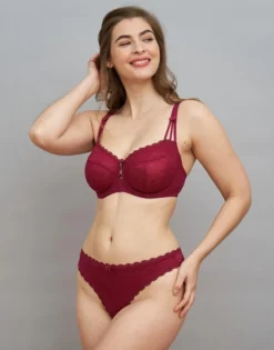 String "Sienna" Bordeaux -Angebote SUGARSHAPE Store sugarshape bh sienna bordeaux string ganz