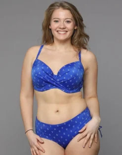 Bikini-Panty "Ahoi" -Angebote SUGARSHAPE Store sugarshape bikini panty ahoi navy front packshot model grey single full 1