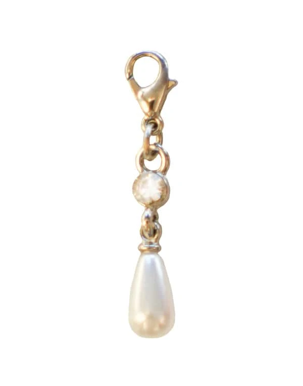 Bra Charm "Diamond Pearl" 1 Bra Charm "Diamond Pearl"
