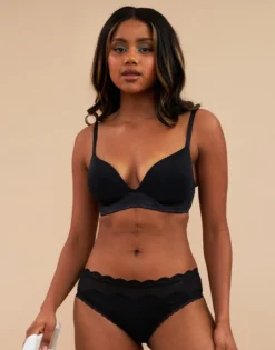 Panty "Clara" Black 15 Panty "Clara" Black -Angebote SUGARSHAPE Store sugarshape bralette panty clara black front editorial single bhs 75 90 hs 105 full 4