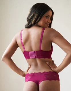 Bralette "Sophia" Bordeaux -Angebote SUGARSHAPE Store sugarshape bralette string sophia bordeaux back editorial single bhs 75 90 hs 105 full