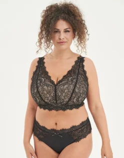 String "Sophia" Black/beige -Angebote SUGARSHAPE Store sugarshape bralette string sophia front packshot model off white single bhs 85 107 5 hs 110 full 2