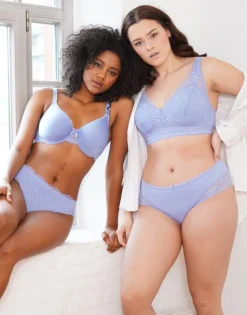 Bralette "Suki" Cornflower -Angebote SUGARSHAPE Store sugarshape bralette suki cornflower front editorial double crop 3