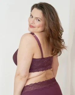 Bralette "Suki" Maroon -Angebote SUGARSHAPE Store sugarshape bralette suki maroon back editorial single crop 1