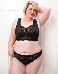 Brazilian-Slip "Eliana Satin" Black -Angebote SUGARSHAPE Store sugarshape brazilian slip eliana satin black front full 1 neu