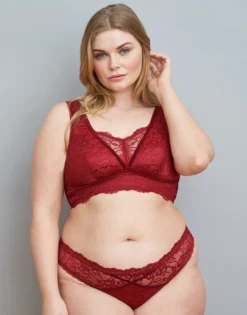 Brazilian-Slip "Eliana Velvet" Burgundy -Angebote SUGARSHAPE Store sugarshape brazilian slip eliana velvet burgundy front packshot model darkgrey single full 1