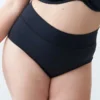 Fold-over Bikini-Slip "Monaco" Black