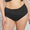 Bikini-High-Waist-Panty "Valencia" Black