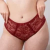 High-Panty "Valerie" Burgundy