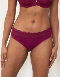 Panty "Clara" Bordeaux