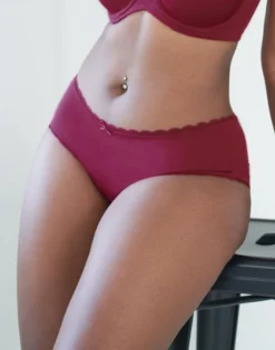 Panty "Pure Basic" Bordeaux