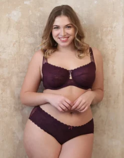 Panty "Sienna" Plum -Angebote SUGARSHAPE Store sugarshape panty sienna plum front editorial single full 1