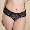 Panty "Valerie" Black/beige