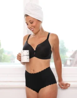 High-Waist-Panty "Pure Basic" Black -Angebote SUGARSHAPE Store sugarshape pure basic black editorial virginia