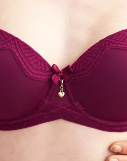 Schalen-BH "Clara" Bordeaux -Angebote SUGARSHAPE Store sugarshape schalen bh clara bordeaux detail 1