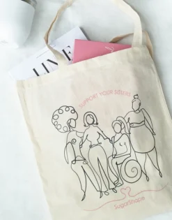 Tragetasche "Support Your Sisters"