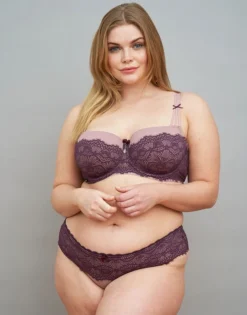 Slip "Jill" Plum -Angebote SUGARSHAPE Store sugarshape slip jill plum front packshot model grey single full 1