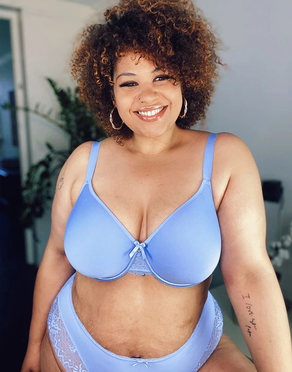 BH "Lucy" Cornflower 7 BH "Lucy" Cornflower – Bild 7