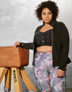 Sport-BH "Move" Black/silver -Angebote SUGARSHAPE Store sugarshape sport bh move blacksilver front editorial single full 1