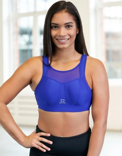 Sport-BH "Move" Blue Mesh -Angebote SUGARSHAPE Store sugarshape sport bh move blue mesh front editorial single crop 2