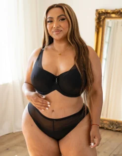 String "Airyn" Black -Angebote SUGARSHAPE Store sugarshape string airyn black bh editorial single bhs 90 110 hs 120