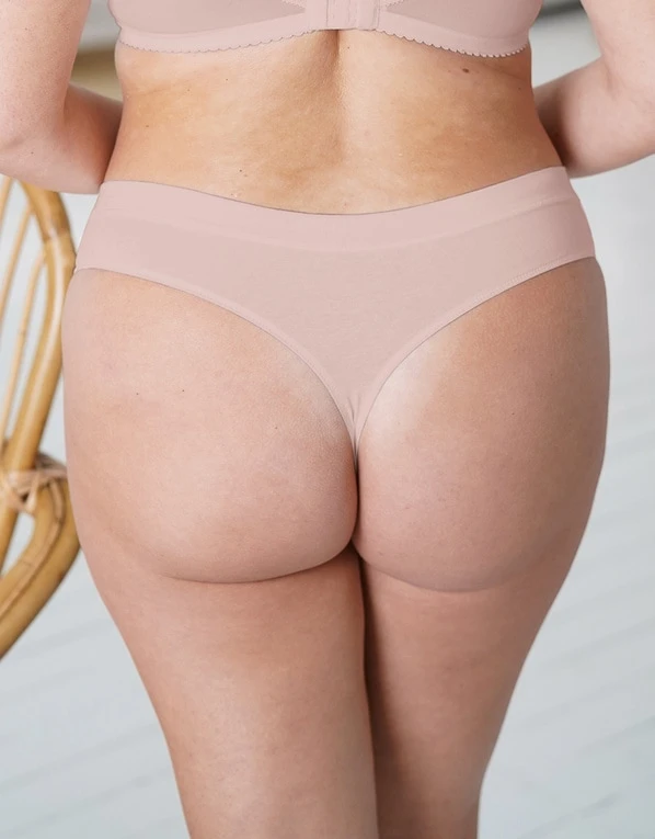 String "Cotton Basic" Cappuccino 2 String "Cotton Basic" Cappuccino – Bild 2