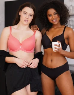 BH "Pure Basic" Coral 14 BH "Pure Basic" Coral -Angebote SUGARSHAPE Store sugarshape t shirt bh pure basic coral front editorial double full 1